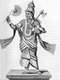 India: Eighth Avatar (incarnation) of Vishnu as Parasurama or Rama with axe (Pierre Sonnerat, 1782).